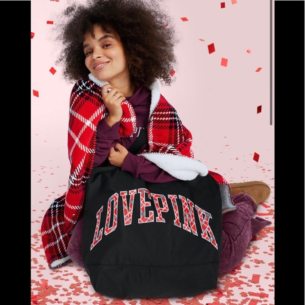 Victoria’s Secret Tote & Blanket